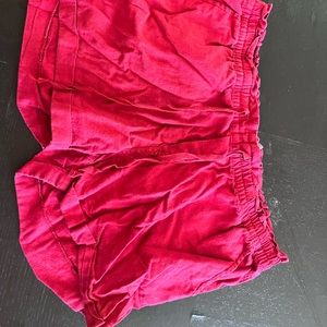 Large Red Old Navy Shorts